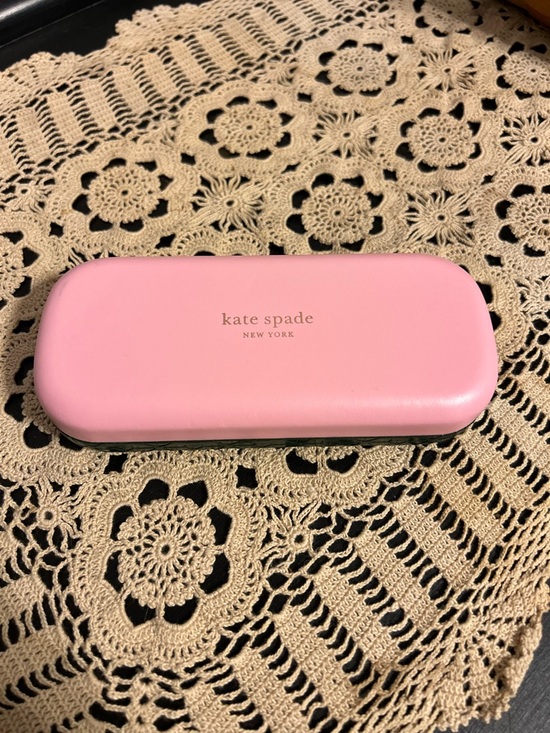 Kate Spade Jalinda black-to-blue gradient cat-eye prescription eyeglasses. - Picture 9 of 10